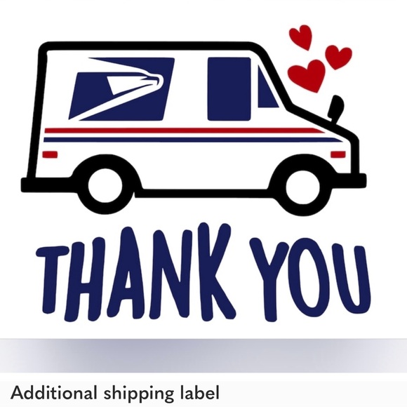 💟 SHIPPING LABEL 1 Additional Shipping Label shipping purchases up to 5 lbs - Picture 2 of 9